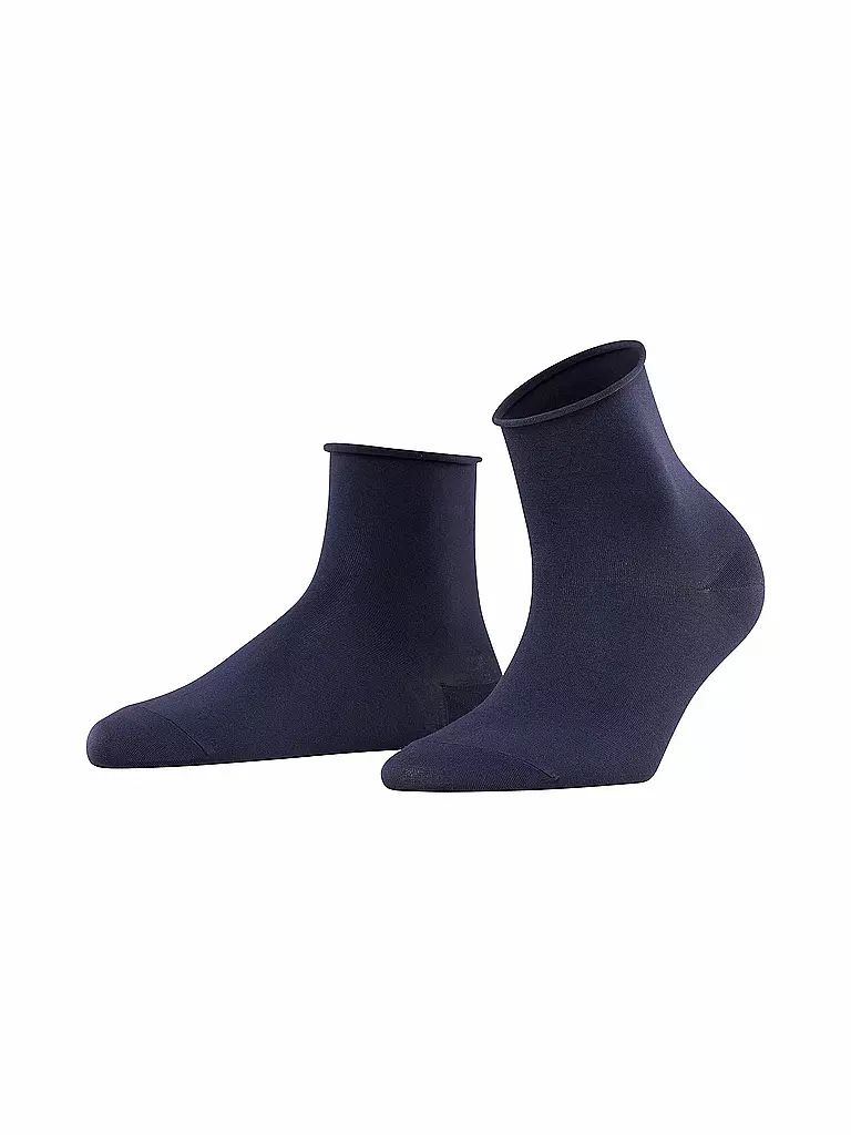 FALKE | Calzini sneaker COTTON TOUCH blu navy scuro | Blu scuro