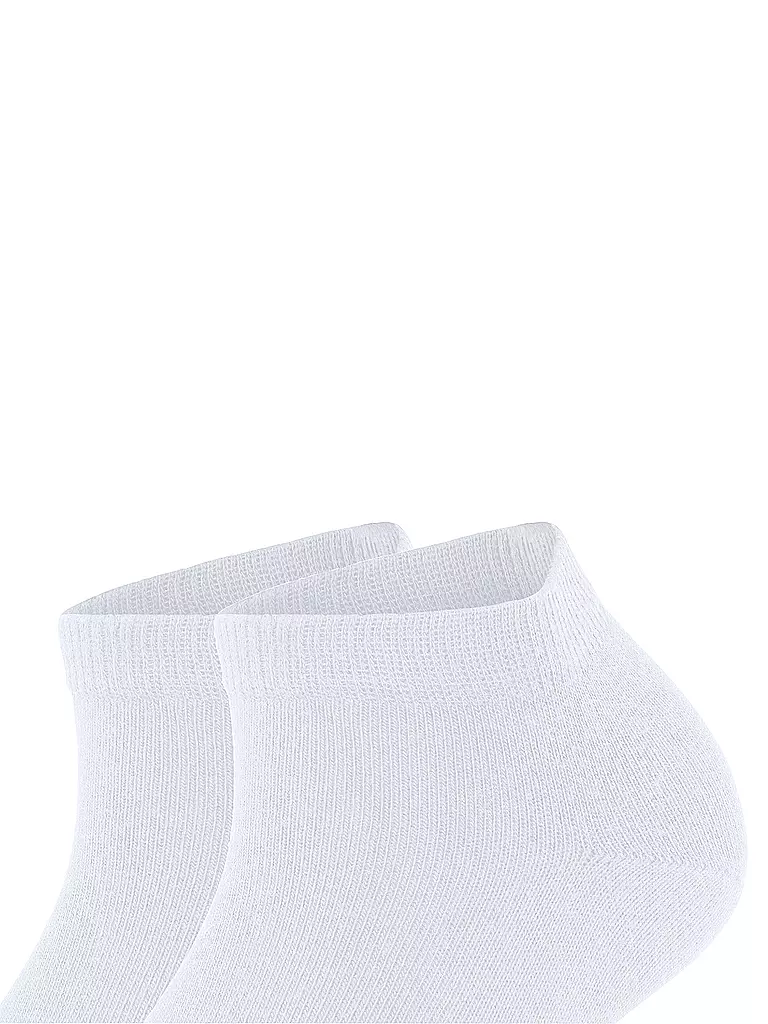 FALKE | Calzini sneaker Happy, confezione da 2, bianco | 
