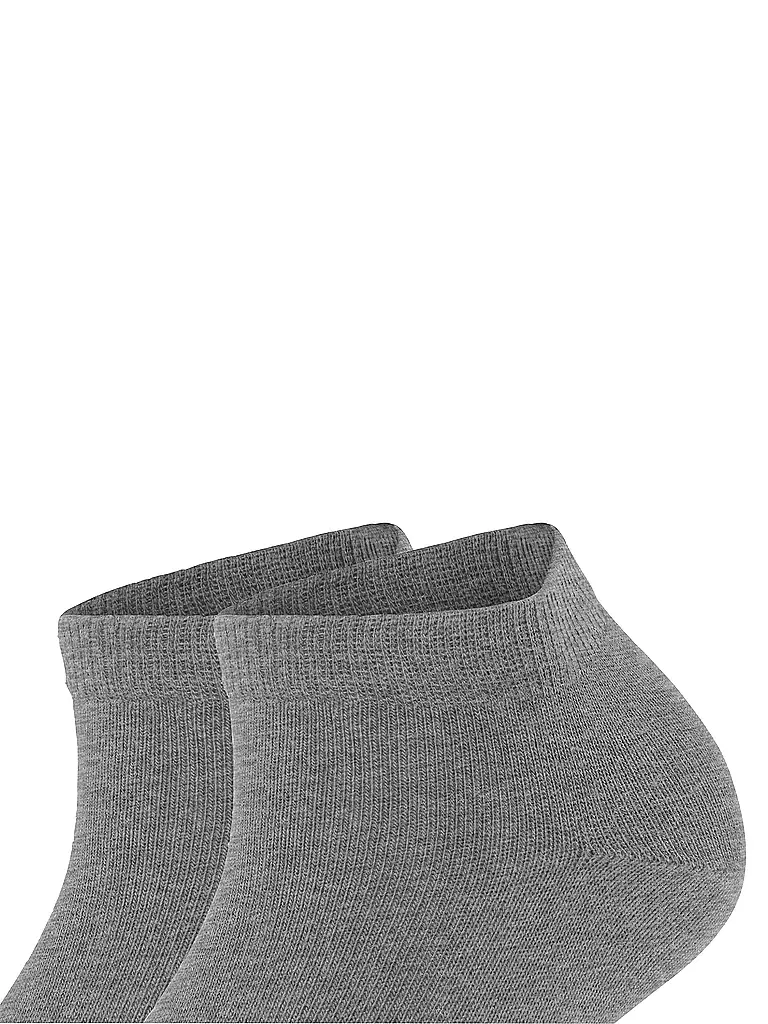 FALKE | Calzini sneaker Happy, confezione da 2, grigio chiaro |