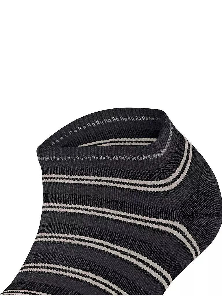 FALKE | Calzini sneaker SMART STRIPE neri | Nero