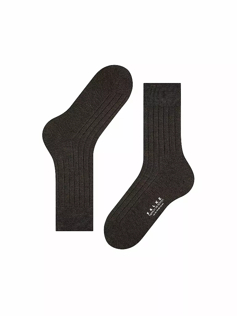 FALKE | Calzini TEPPICH IM SCHUH marrone scuro mel. | 