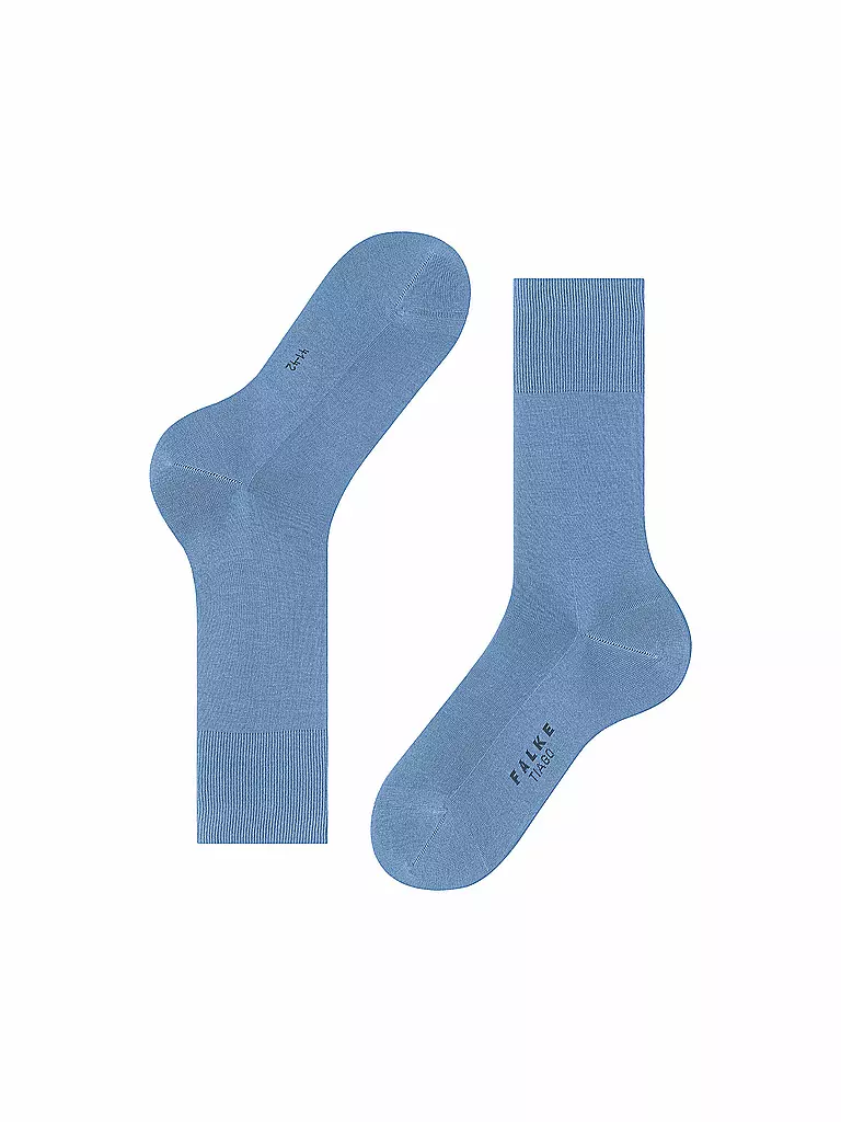 FALKE | Calzini TIAGO blu fiordaliso | Blu chiaro