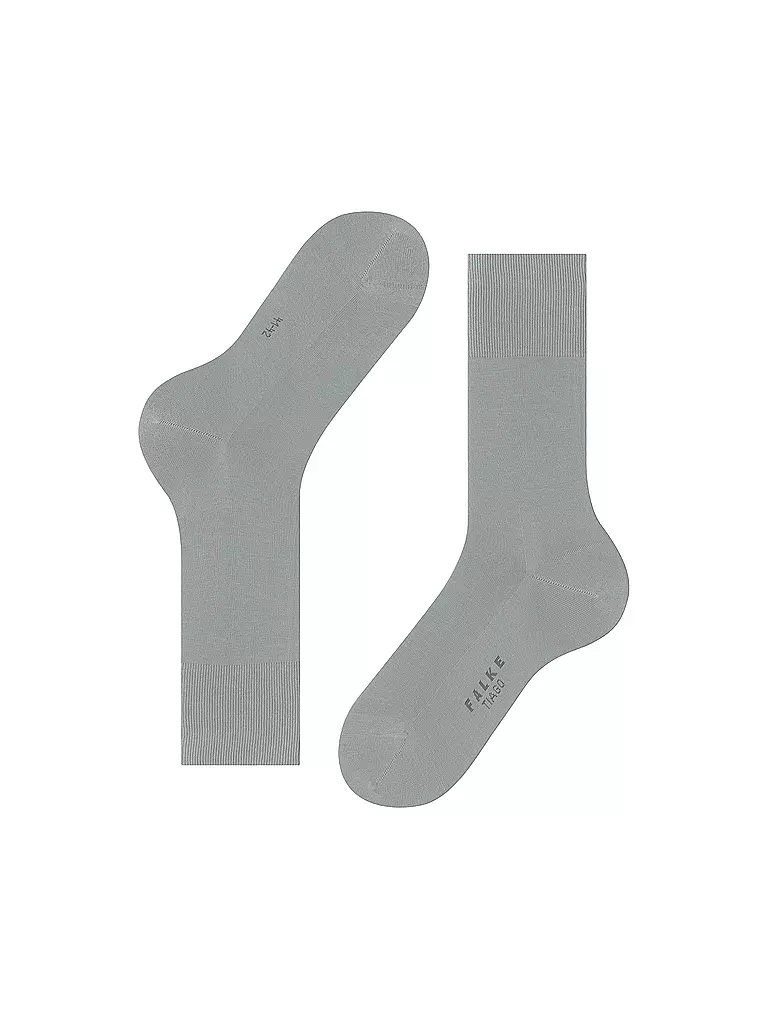 FALKE | Calzini TIAGO grigio topo | Grigio chiaro