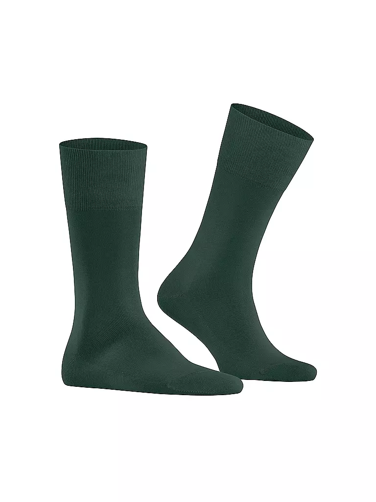 FALKE | Calzini TIAGO verde cacciatore | Verde scuro