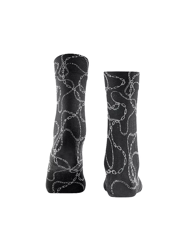 FALKE | Calzini velati JEWEL CASE 30DEN nero/argento | 