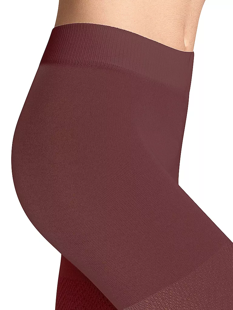 FALKE | Collant a maglia FABLE ESTATE cayenne | 