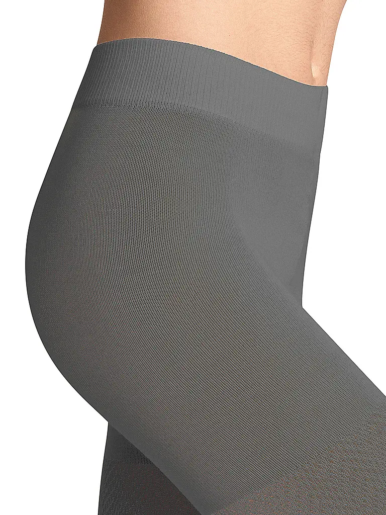 FALKE | Collant a maglia FABLE ESTATE flanella | Grigio