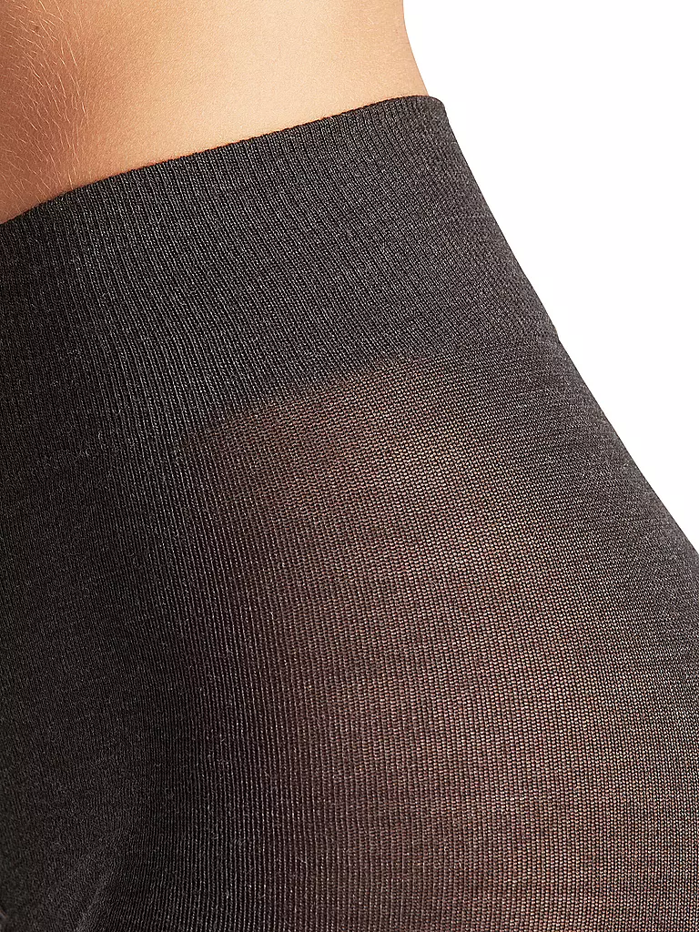 FALKE | Collant a maglia SOFTMERINO antracite | Grigio