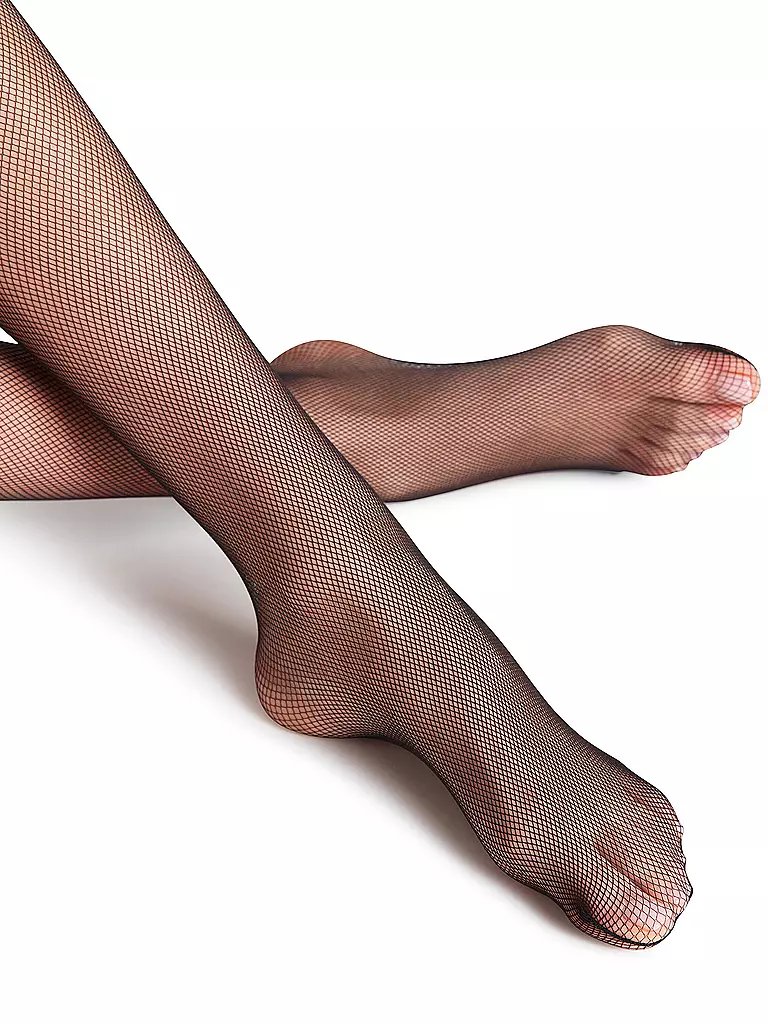 FALKE | Collant a rete nero |
