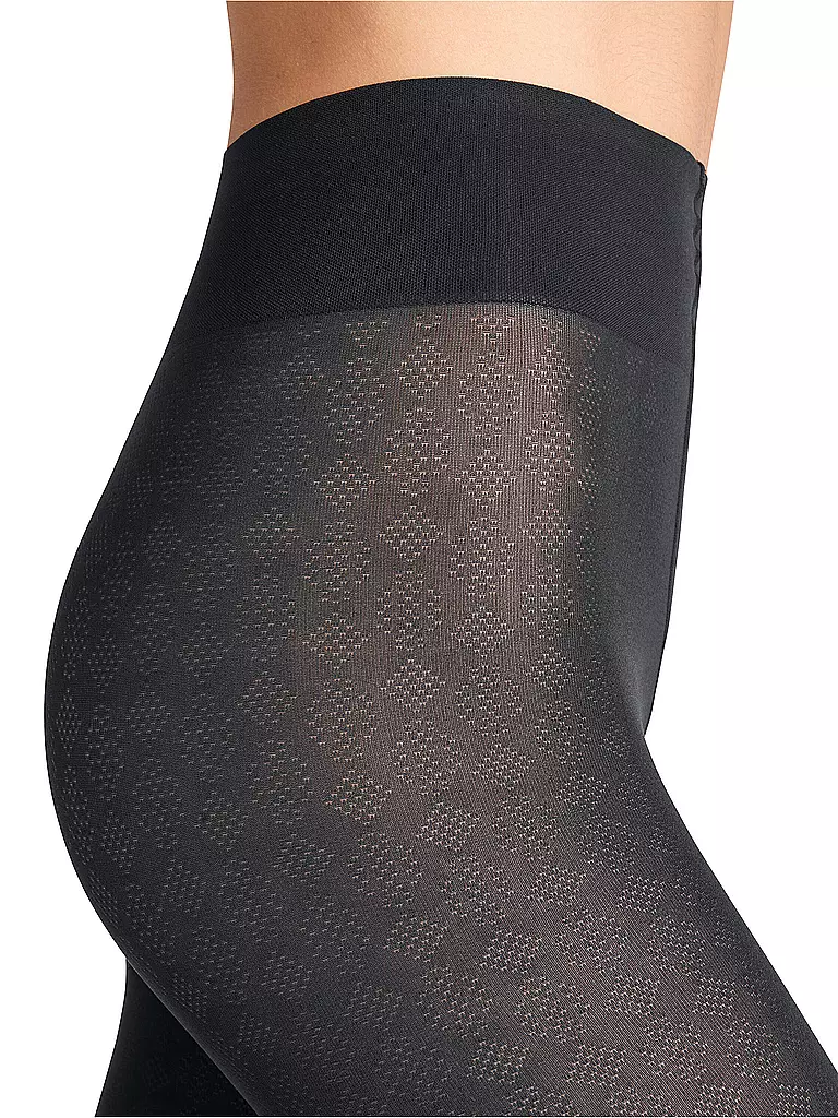 FALKE | Collant alla moda DOVETAIL nero |