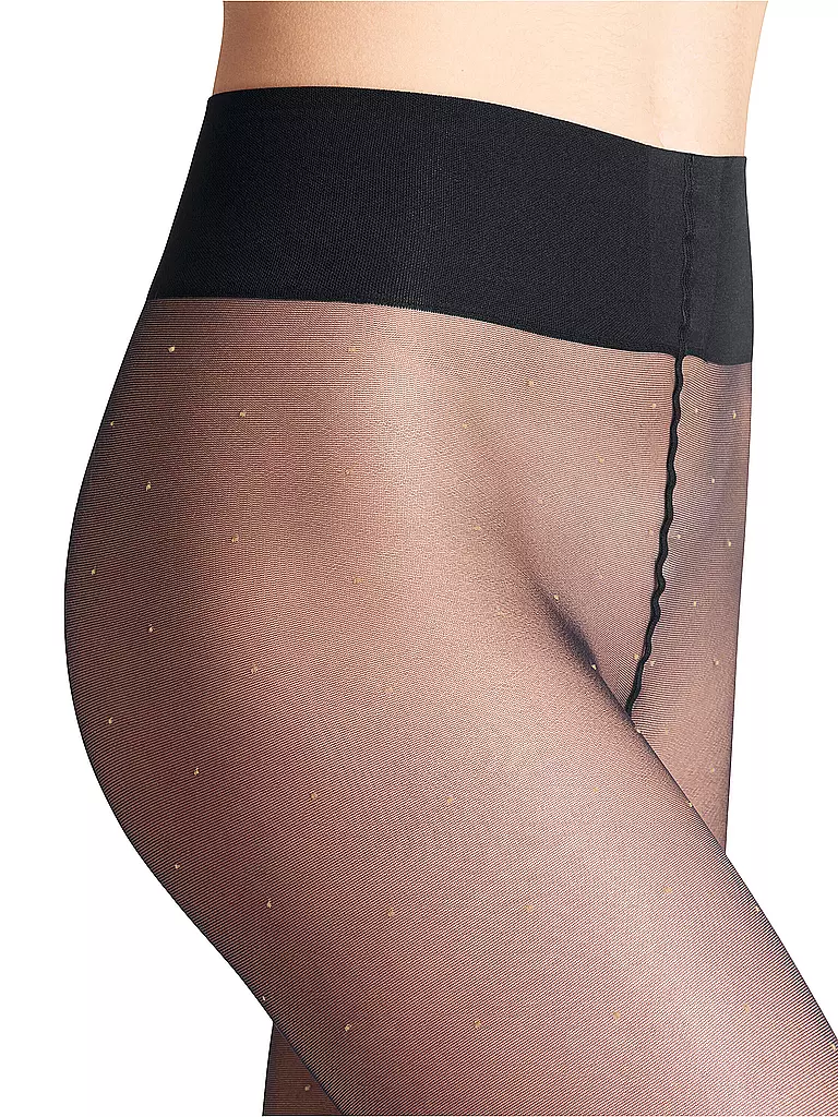 FALKE | Collant alla moda PLUMENTIS 20DEN nero | Nero