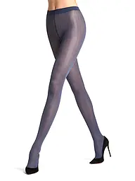 FALKE | Collant alla moda SLICK SKIN nero | Blu