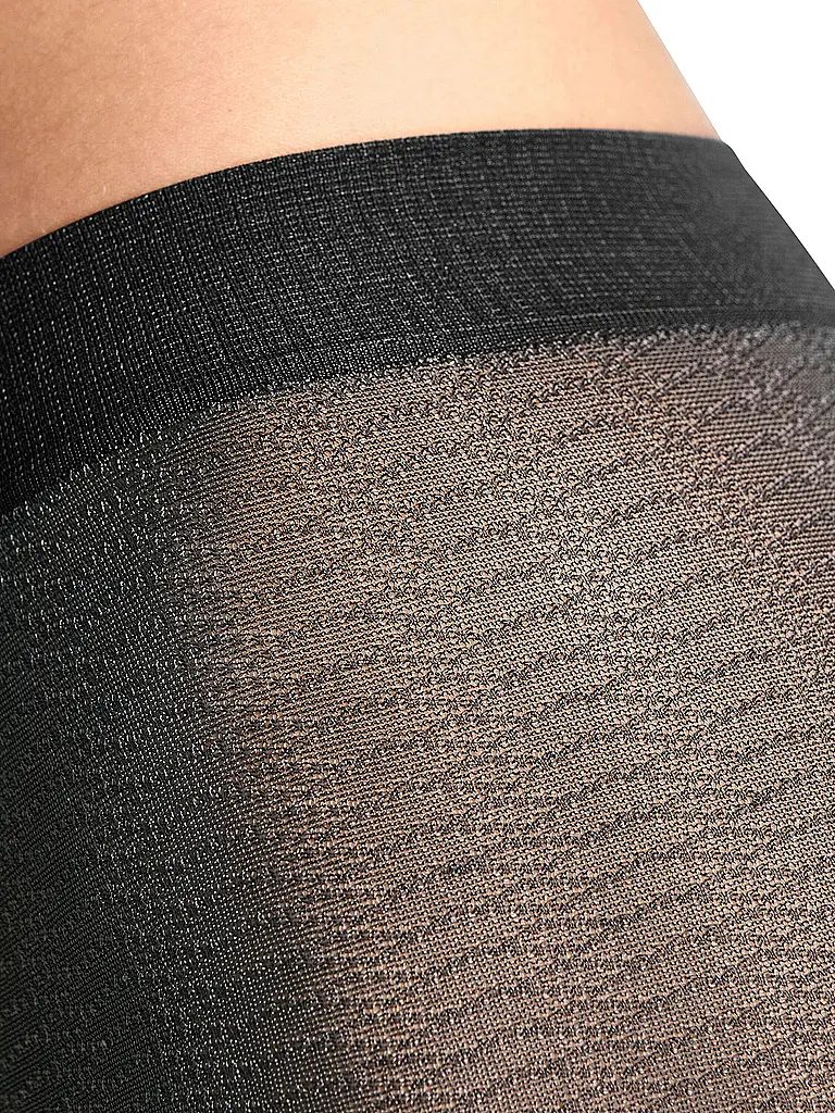 FALKE | Collant alla moda SLICK SKIN nero | Nero