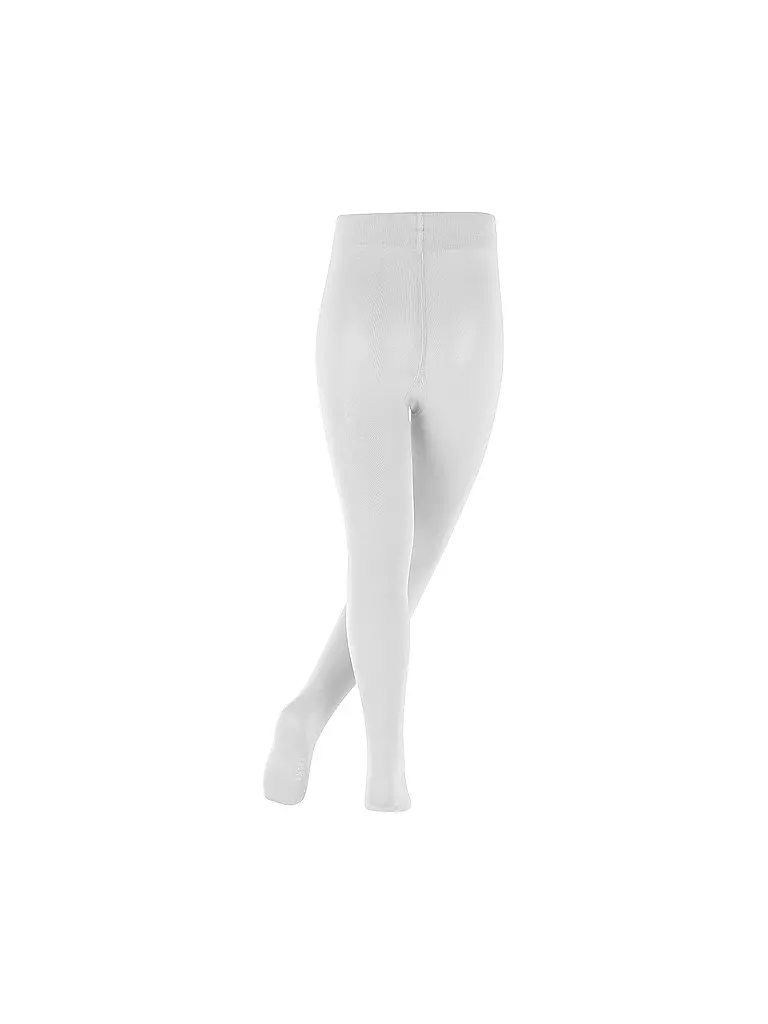 FALKE | Collant da bambina COTTON TOUCH bianco | 