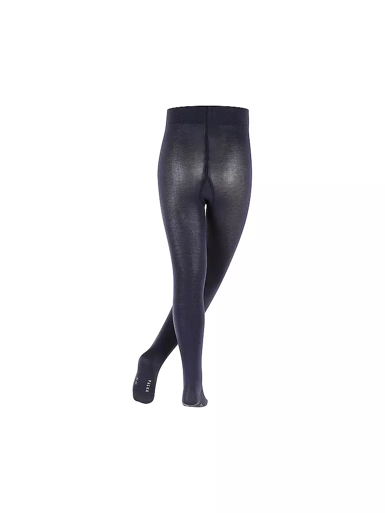 FALKE | Collant da bambina COTTON TOUCH blu navy | 