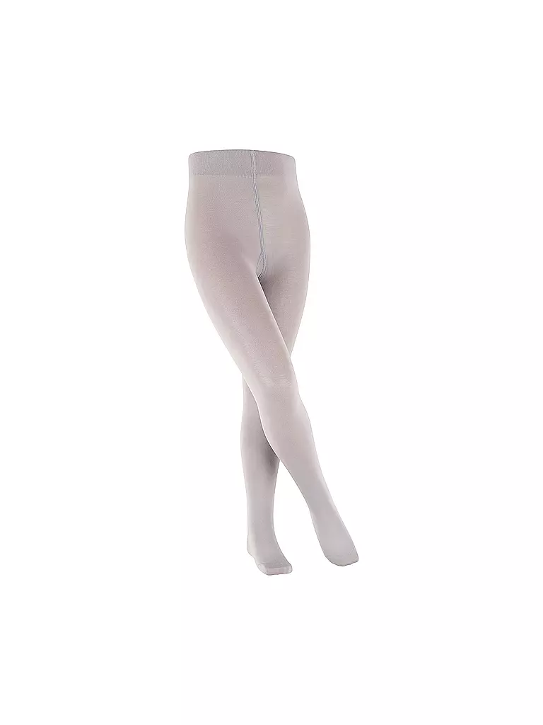 FALKE | Collant da bambina COTTON TOUCH silver | Grigio chiaro