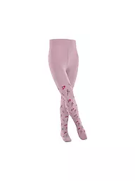 FALKE | Collant da bambina LITTLE FLOWERS blu spazio | Rosa