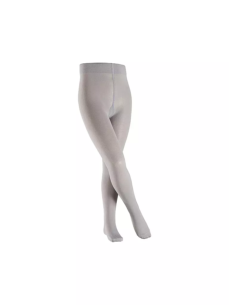FALKE | Collant da ragazza Cotton Touch Silver | Grigio