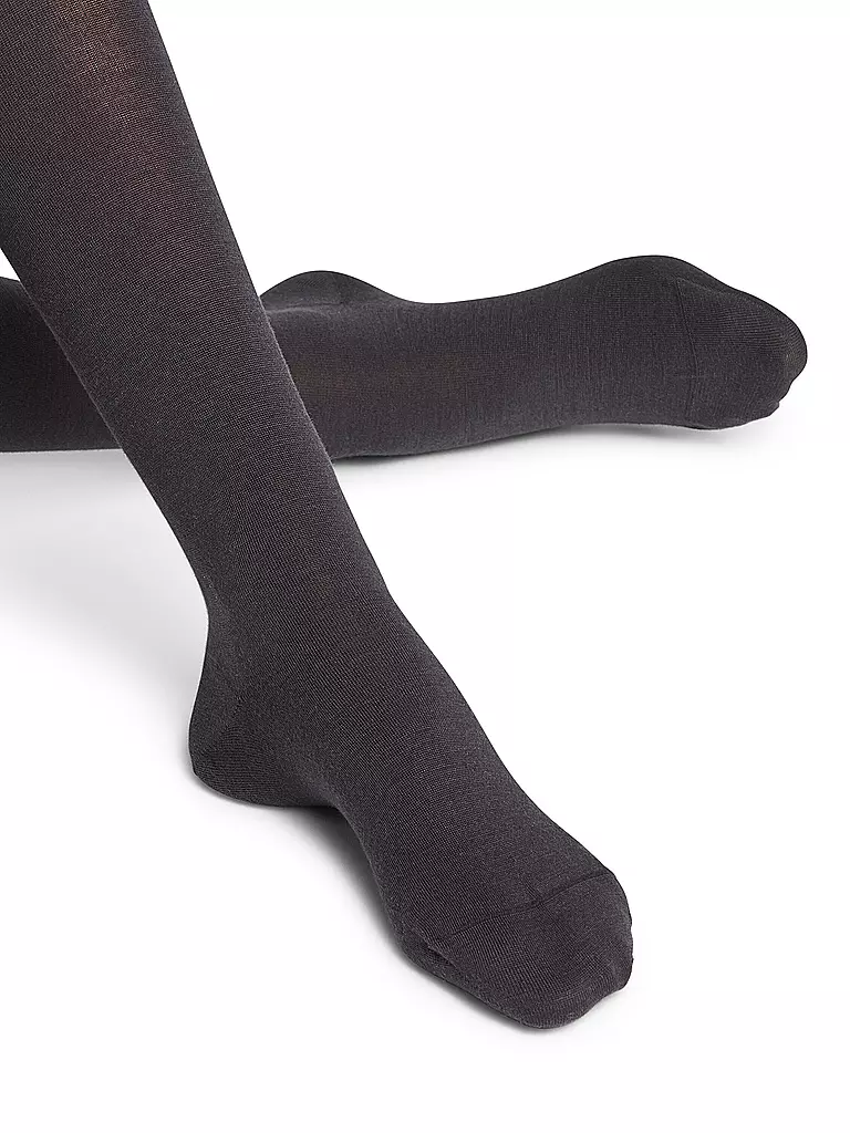 FALKE | Collant in maglia SOFTMERINO blu navy | 