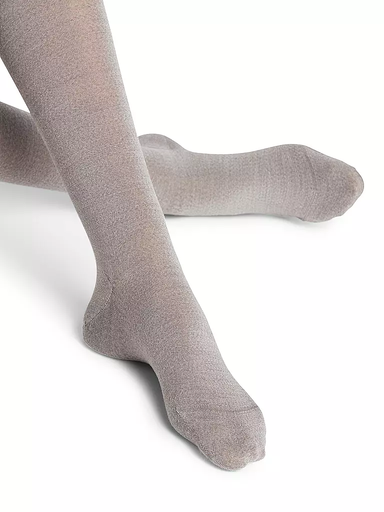 FALKE | Collant in maglia SOFTMERINO grigio mélange |