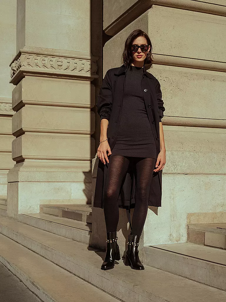 FALKE | Collant in maglia SOFTMERINO marrone | Marrone