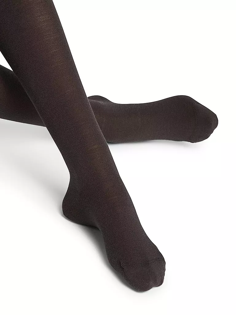 FALKE | Collant in maglia SOFTMERINO nero | Nero