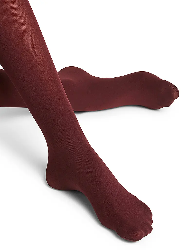 FALKE | Collant velato PURE MATT 50 barolo | 