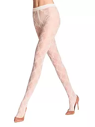FALKE | Damen Feinstrumpfhose FLORAL SHOWER | Crema