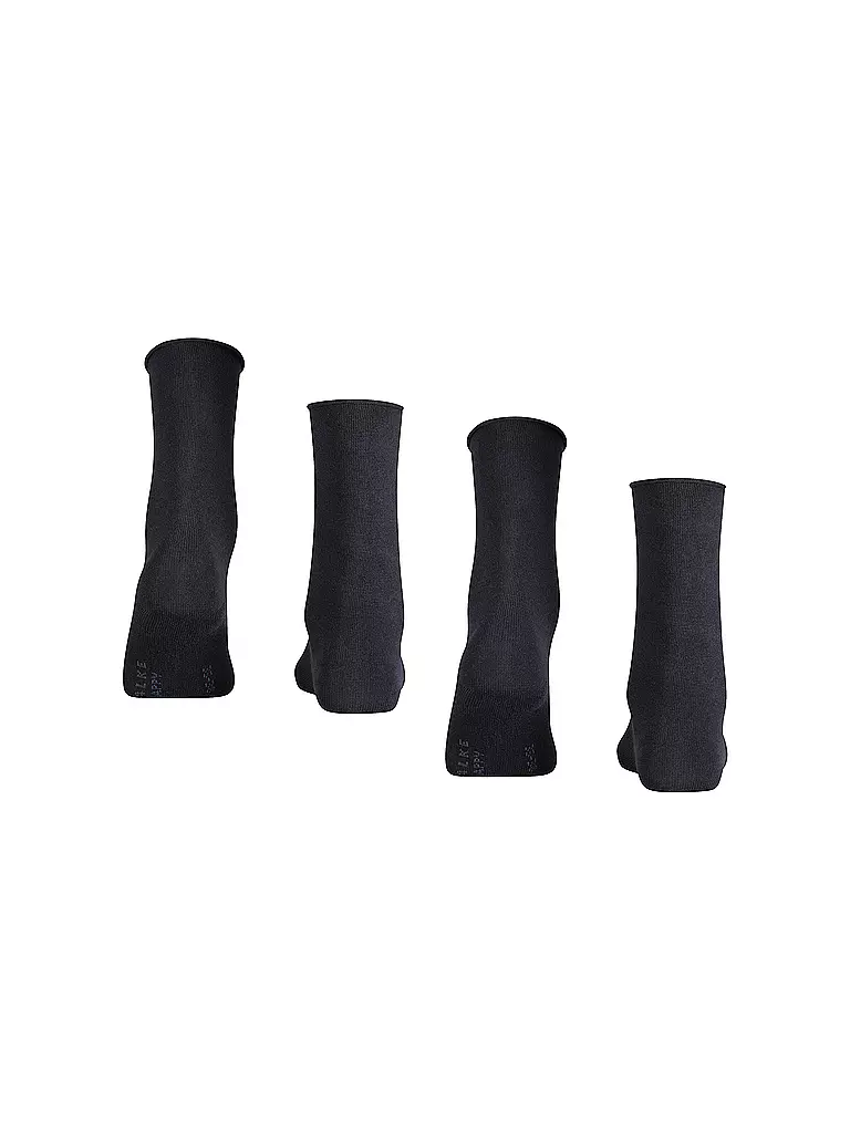 FALKE | Happy Calze confezione da 2 blu scuro | 