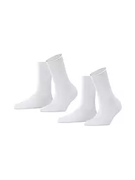 FALKE | Happy Calze confezione da 2 nero | Bianco
