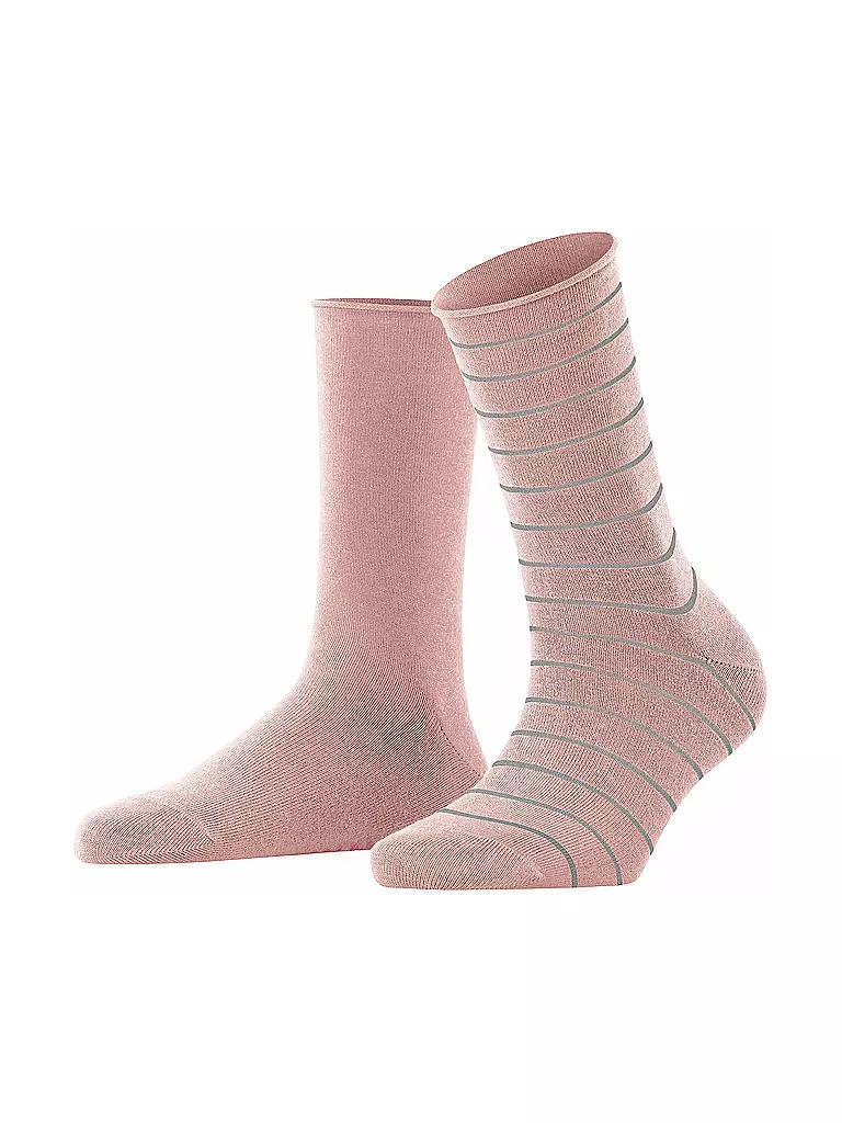 FALKE | Happy Stripe confezione da 2 Blossom | Rosa