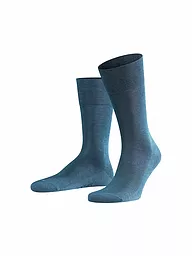 FALKE | Herren-Socken "Tiago" 14662 (denim mel.) | Blu