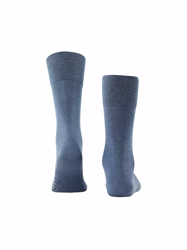 FALKE | Herren-Socken "Tiago" 14662 (denim mel.) | Blu
