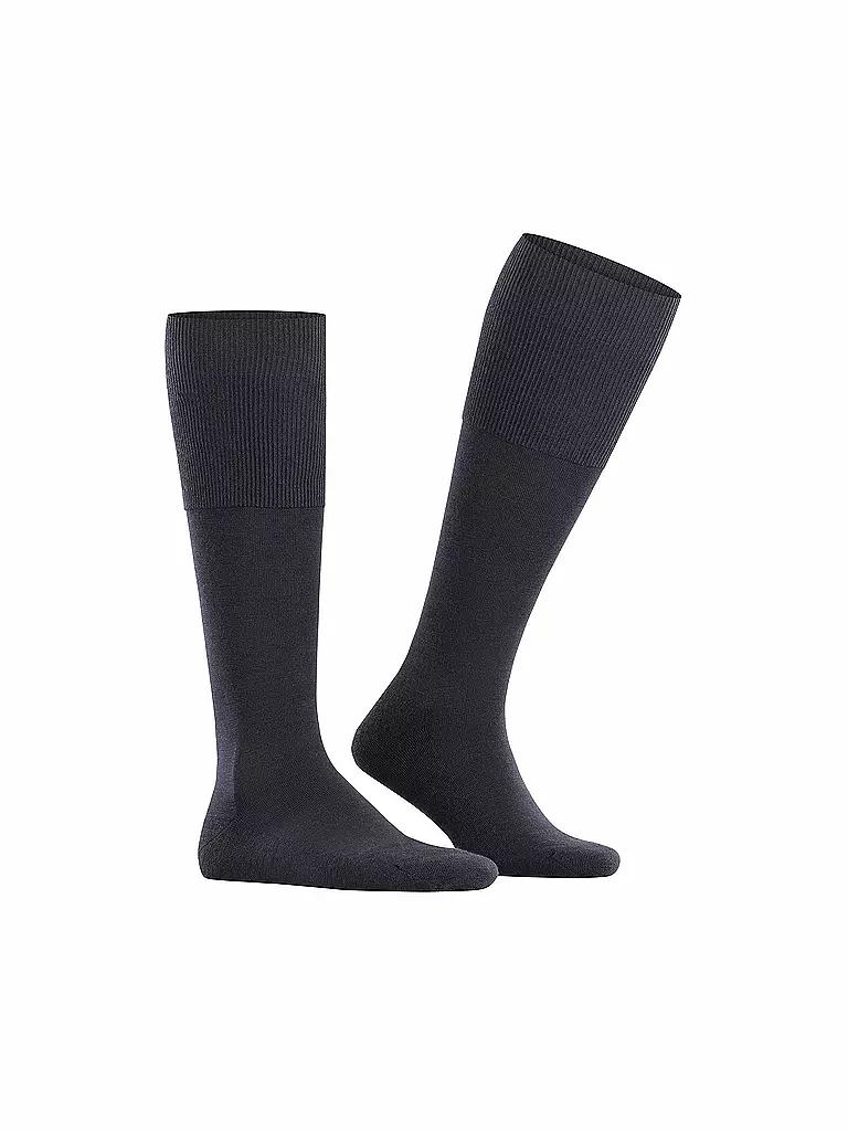 FALKE | Kniestrümpfe AIRPORT PLUS dark navy | 