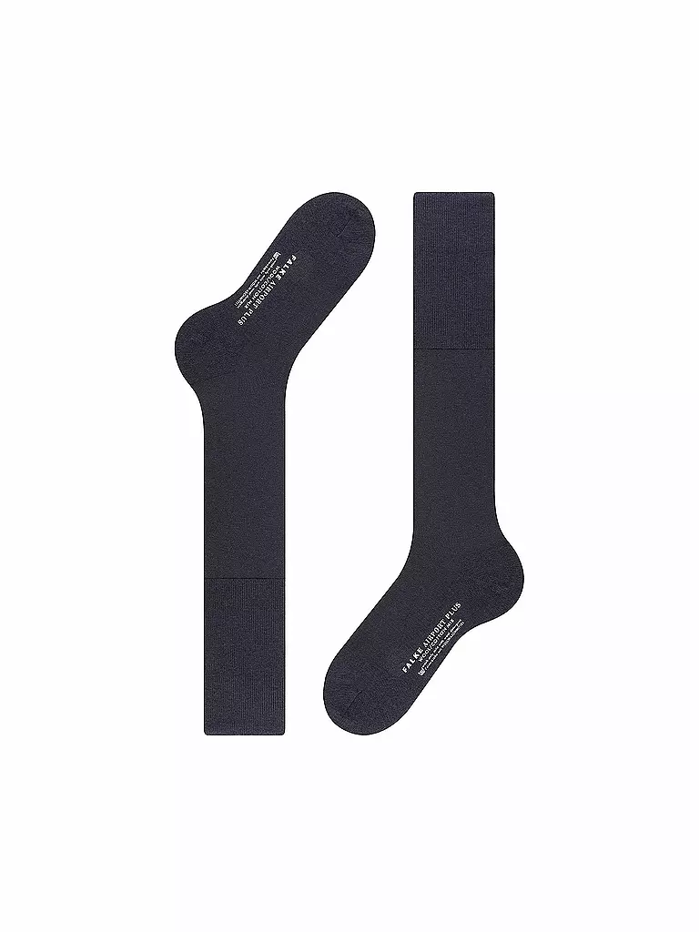 FALKE | Kniestrümpfe AIRPORT PLUS dark navy | 