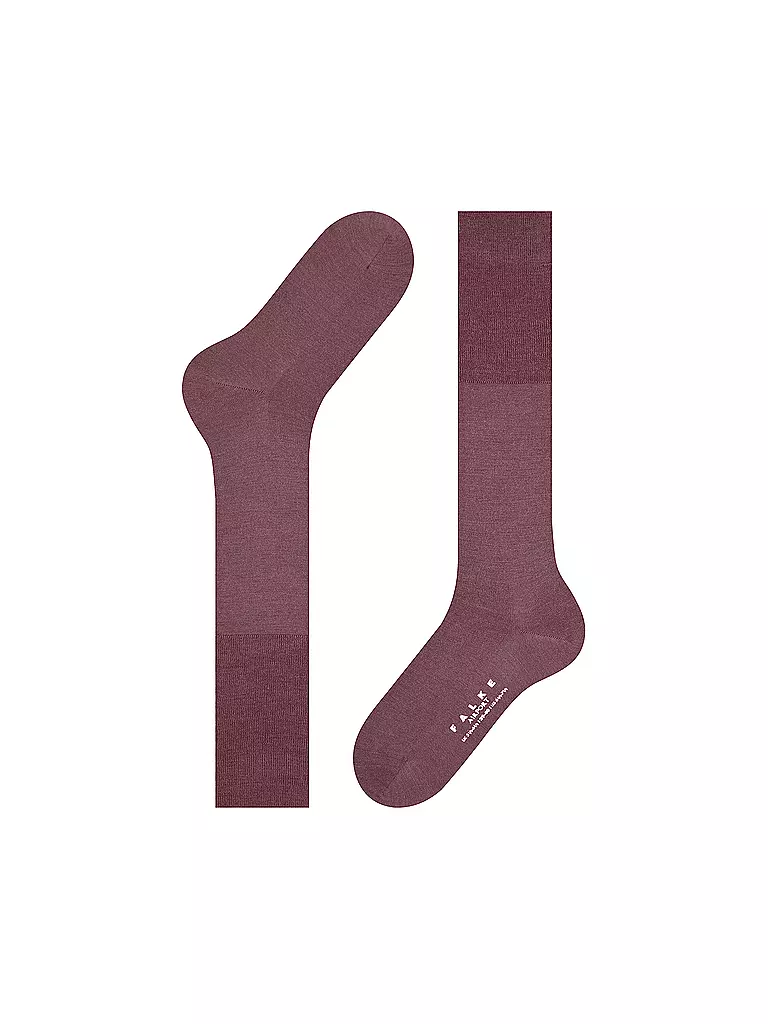 FALKE | Kniestrümpfe AIRPORT roan rouge  | Rosso