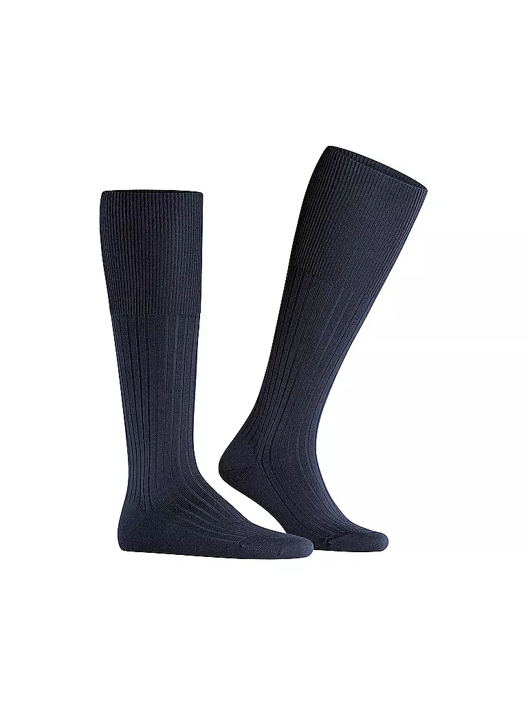FALKE | Kniestrümpfe BRISTOL blu navy scuro | 