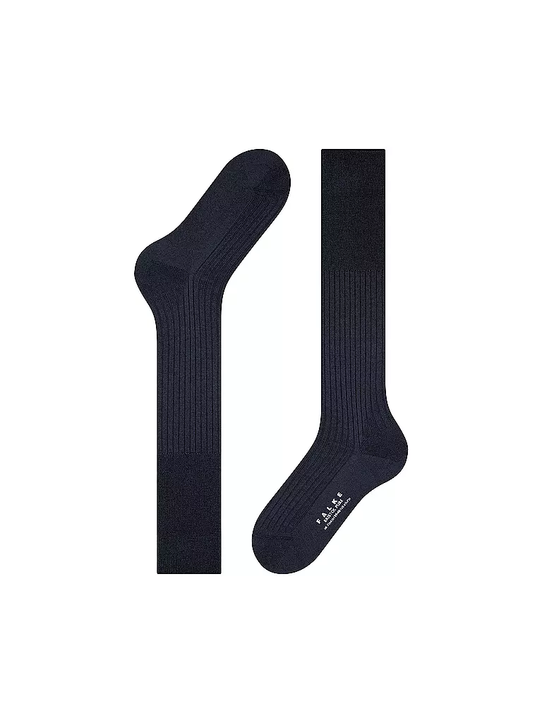 FALKE | Kniestrümpfe BRISTOL blu navy scuro | 