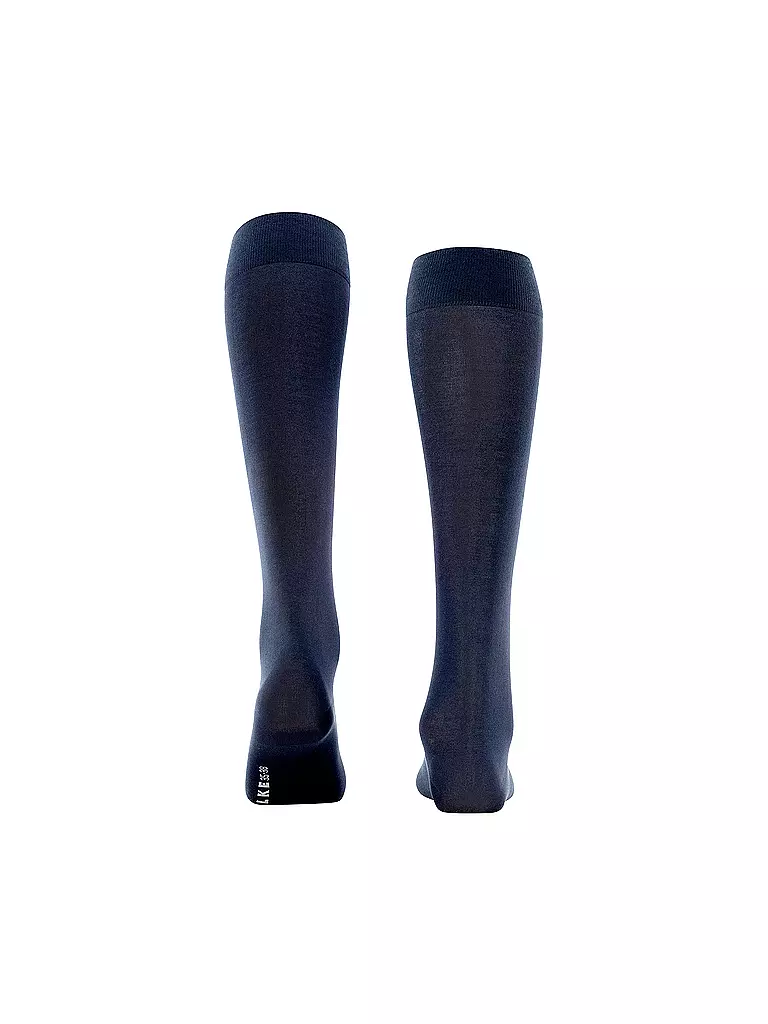 FALKE | Kniestrümpfe COTTON TOUCH blu navy scuro | 