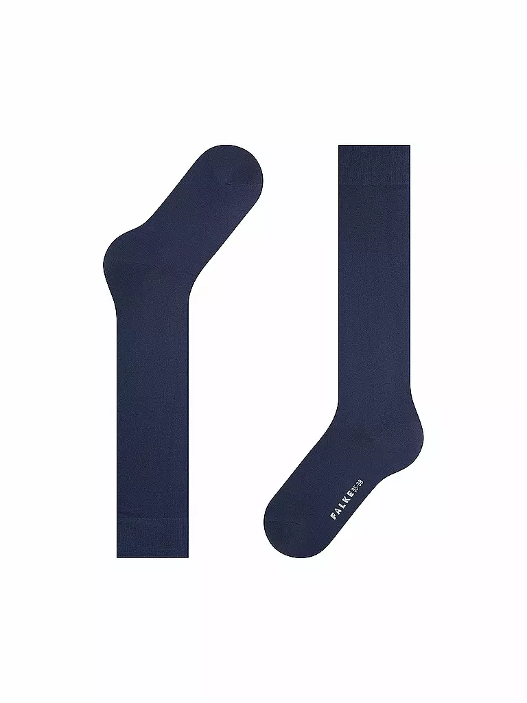 FALKE | Kniestrümpfe COTTON TOUCH blu navy scuro | 