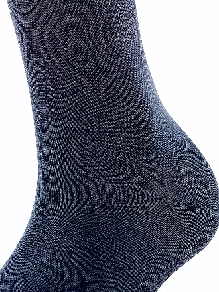 FALKE | Kniestrümpfe COTTON TOUCH blu navy scuro | 