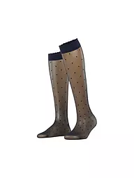 FALKE | Kniestrümpfe DOT 15 Den marine | Blu