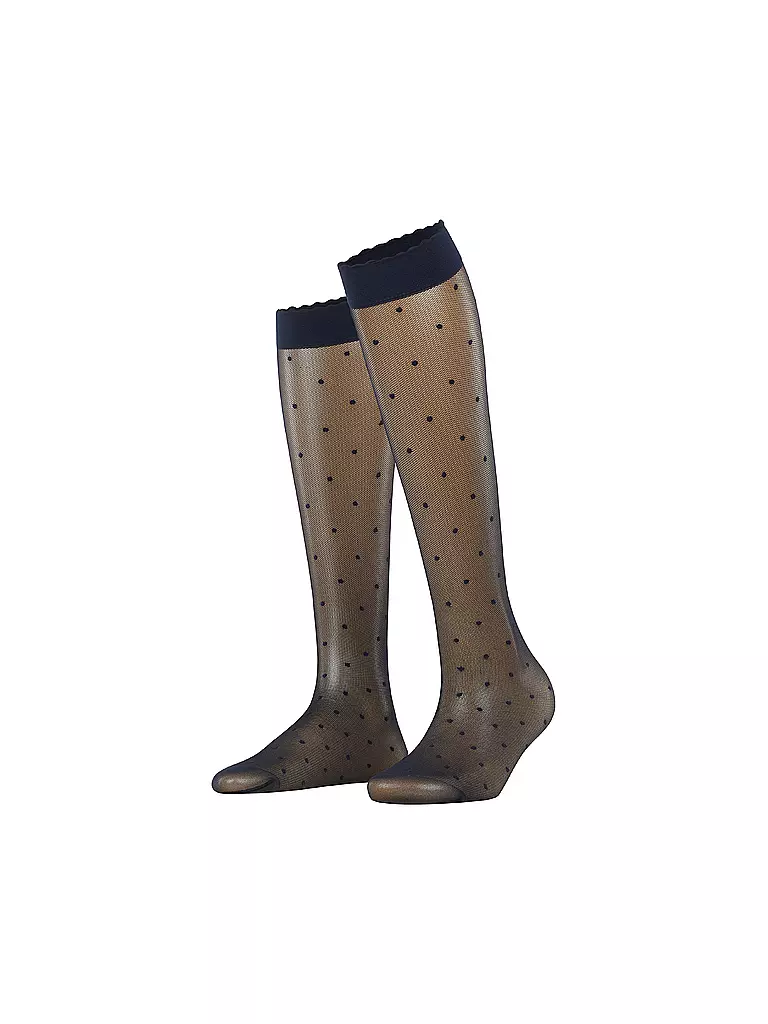 FALKE | Kniestrümpfe DOT 15 Den marine | Blu