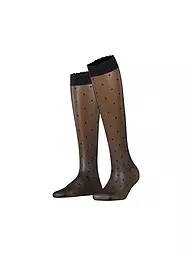 FALKE | Kniestrümpfe DOT 15 Den marine | Nero