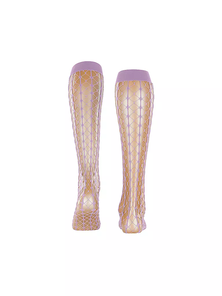 FALKE | Kniestrümpfe PARADISE NET rosa conchiglia | 