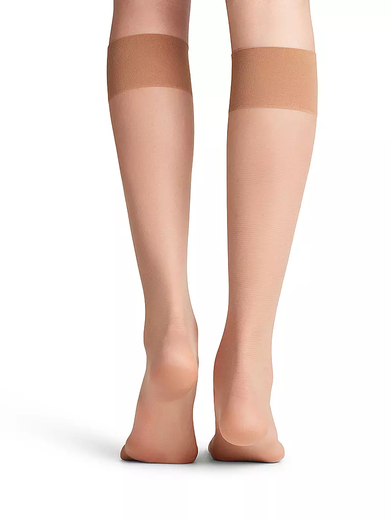 FALKE | Kniestrümpfe PURE MATT 20 Den powder | Beige