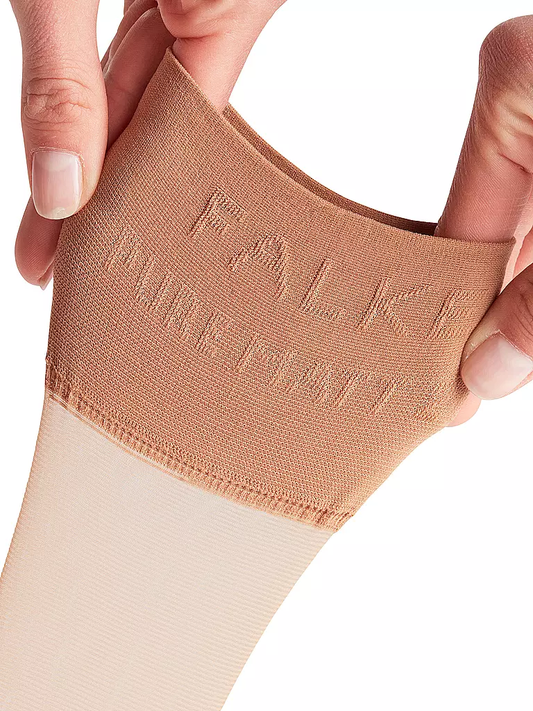 FALKE | Kniestrümpfe PURE MATT 20 Den powder | Beige