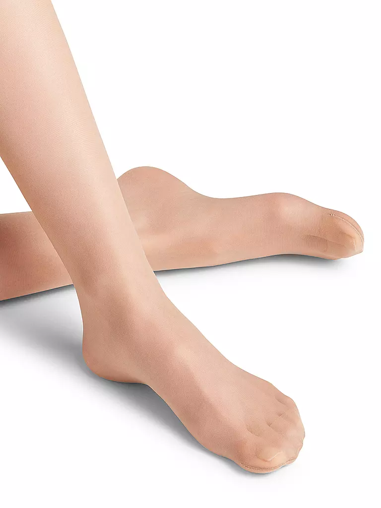 FALKE | Kniestrümpfe Seidenglatt 15 DEN cocoon | Beige