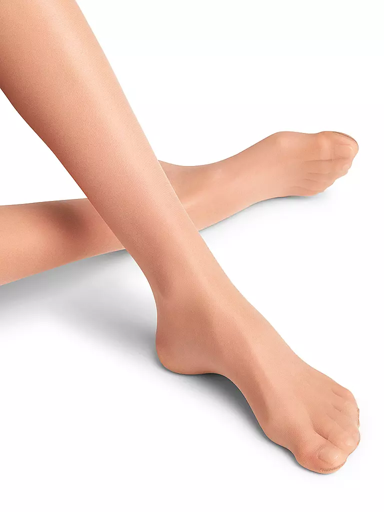 FALKE | Kniestrümpfe Seidenglatt 15 DEN Powder | 