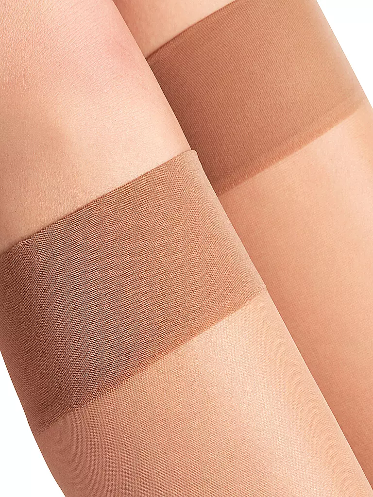 FALKE | Kniestrümpfe Seidenglatt 15 DEN Powder | 